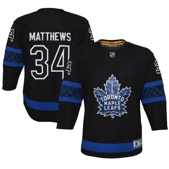 Auston Matthews adidas Black Toronto Maple Leafs Primegreen Authentic Pro Jersey - Picture 9 of 9